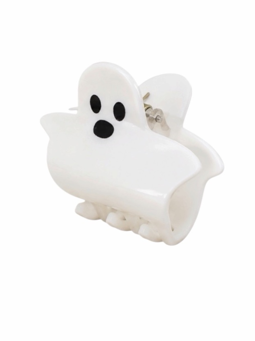 NWT Halloween Ghost Hair Claw Clip